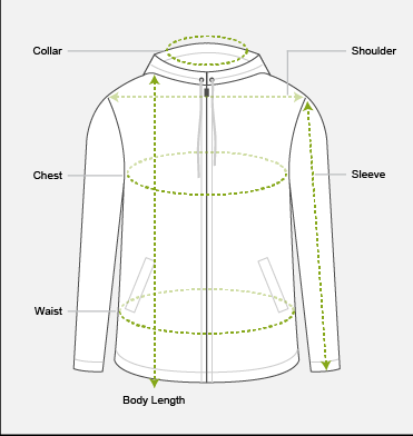 Puma Jacket Size Chart